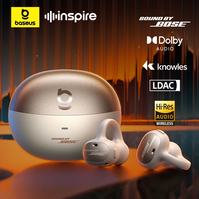 Baseus Inspire XC1 Open Ear Hi-Res LDAC Sound by Bose