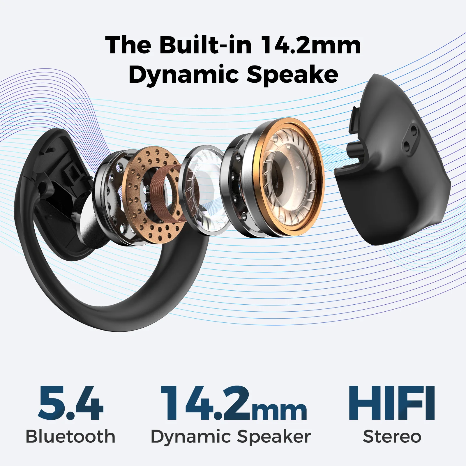 Fone Tradutor MINISO X15 Pro Bluetooth 5.4 com Áudio Hi-Fi - Imagem 3