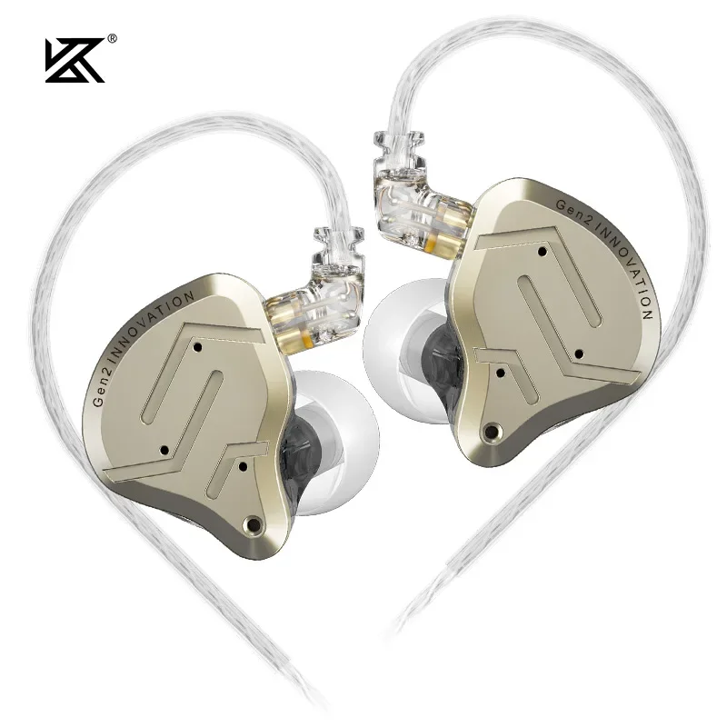 Fone KZ ZSN Pro 2 Hi-Fi Híbrido 1BA+1DD com Cabo Removível - Imagem 11